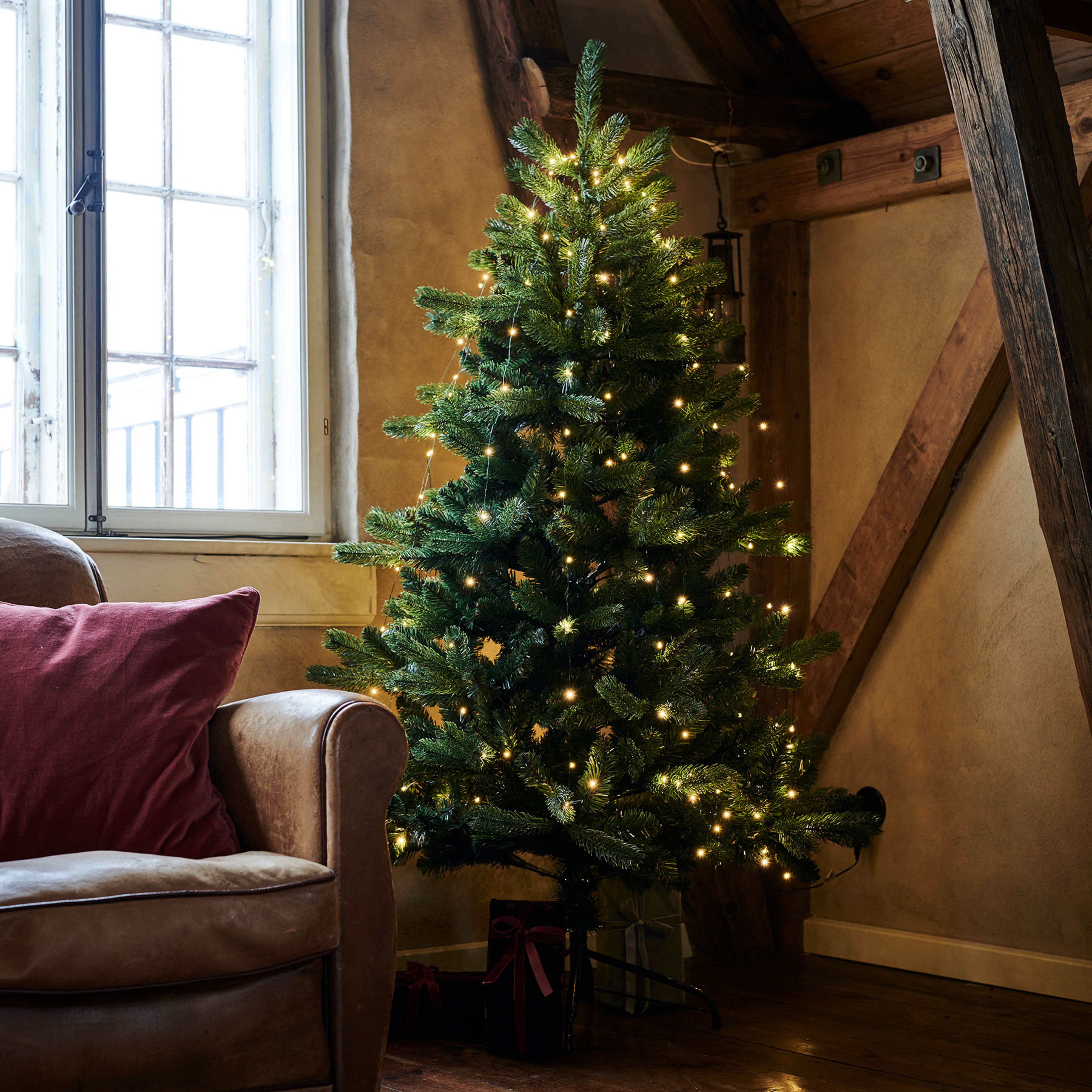 Sapin LED Anni avec support pour l'intérieur