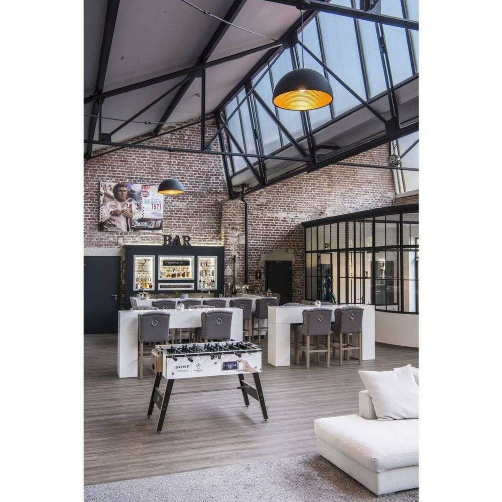 Forchini M 50 Pendant Black/Gold - SLV