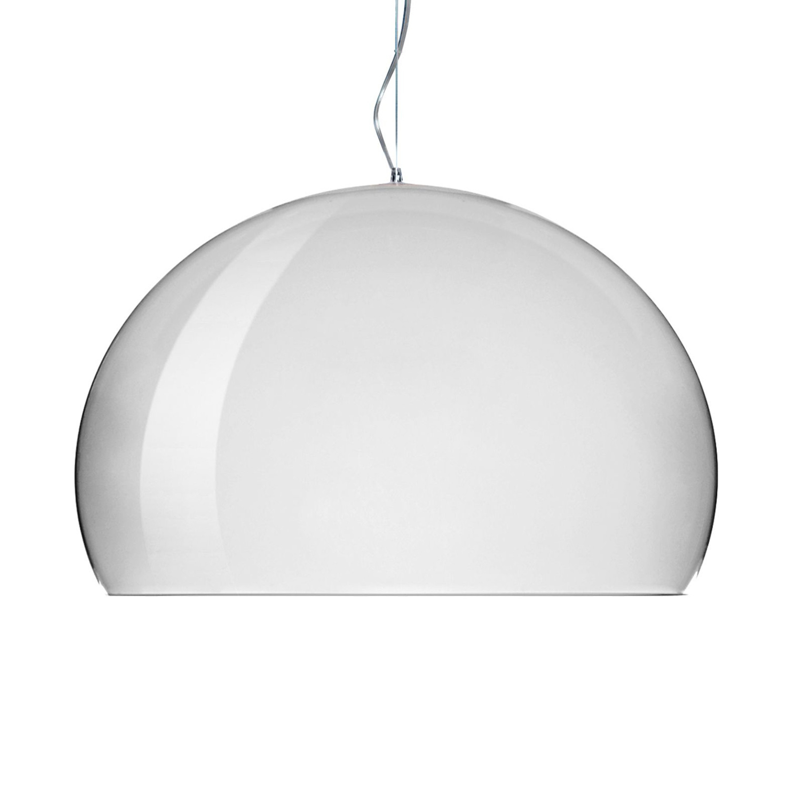 Kartell FL/Y - LED-Pendellampe, chrom glänzend