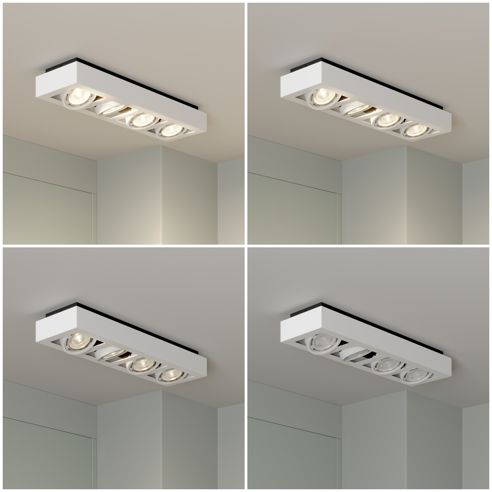 Ronka 4 Plafondlamp White - Arcchio