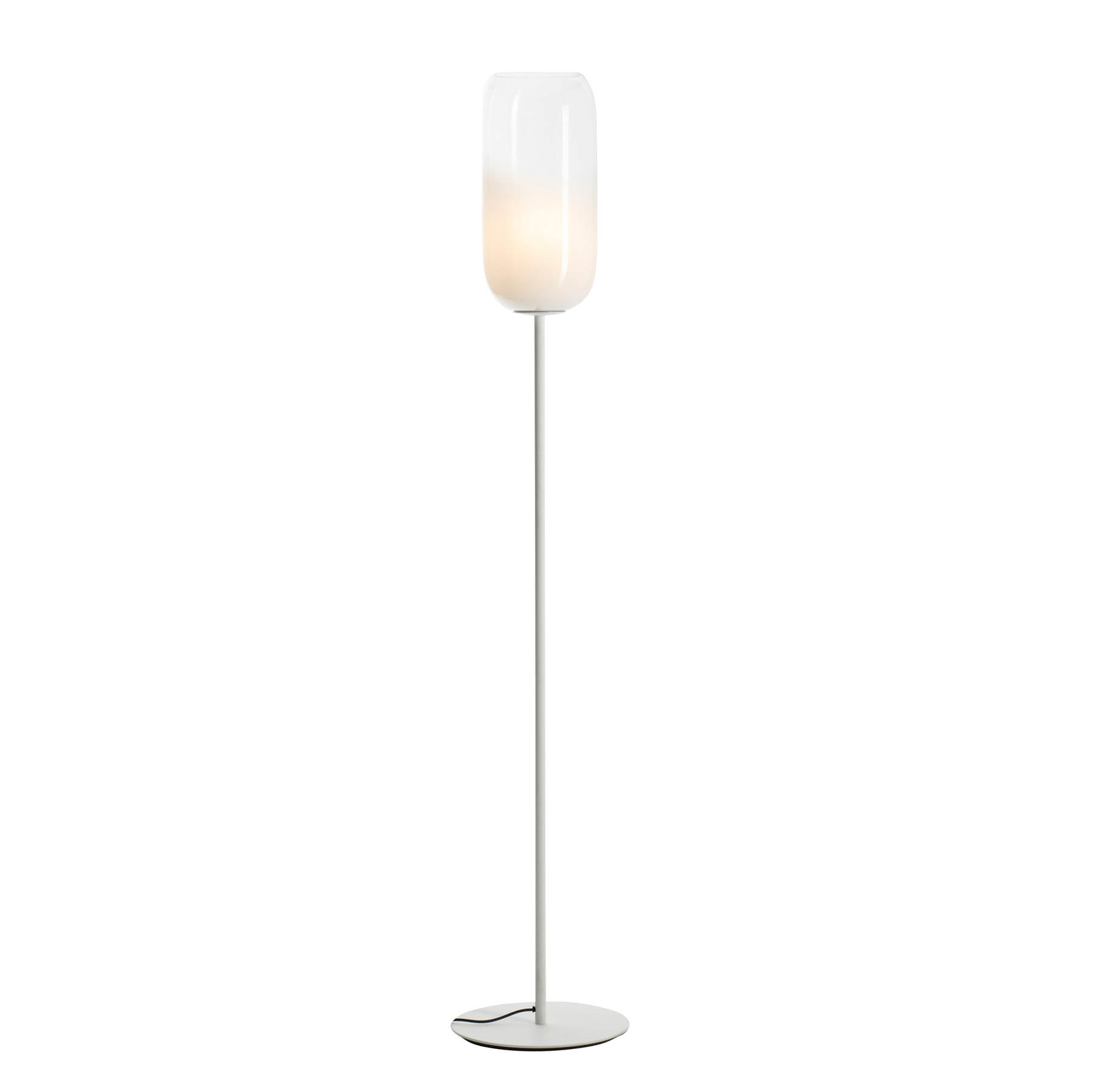 Artemide Gople floor lamp, white/white