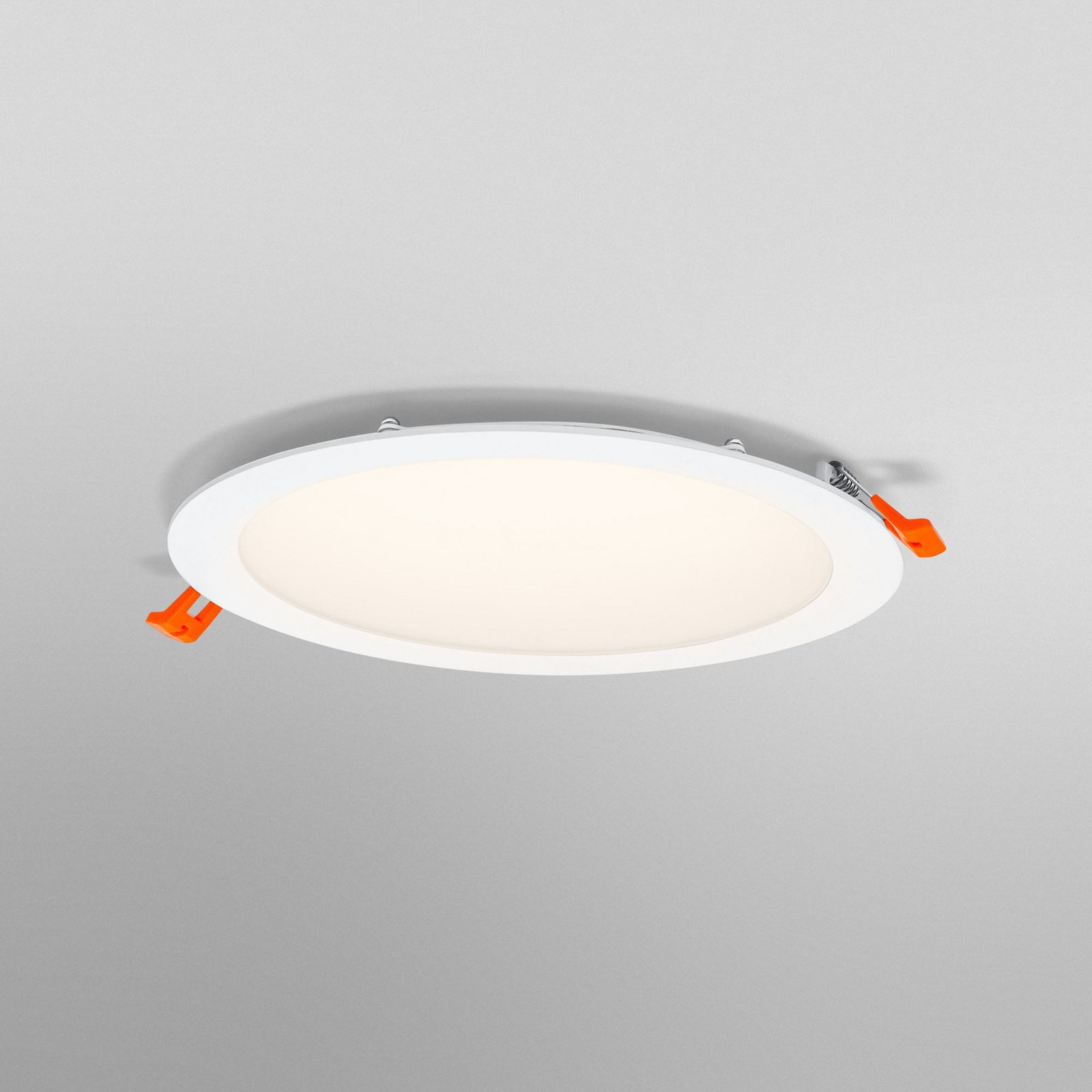 OSRAM LED-Deckeneinbauleuchte SLIM, Ø 23 cm, 3.000 K, weiß