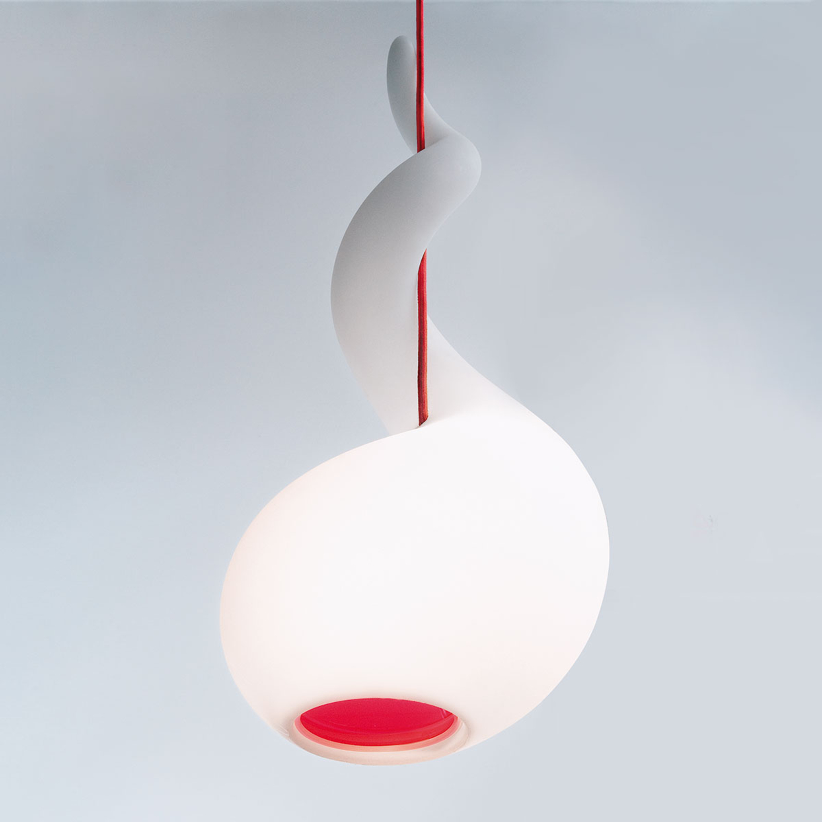 next Alien M - Pendant light with red cable