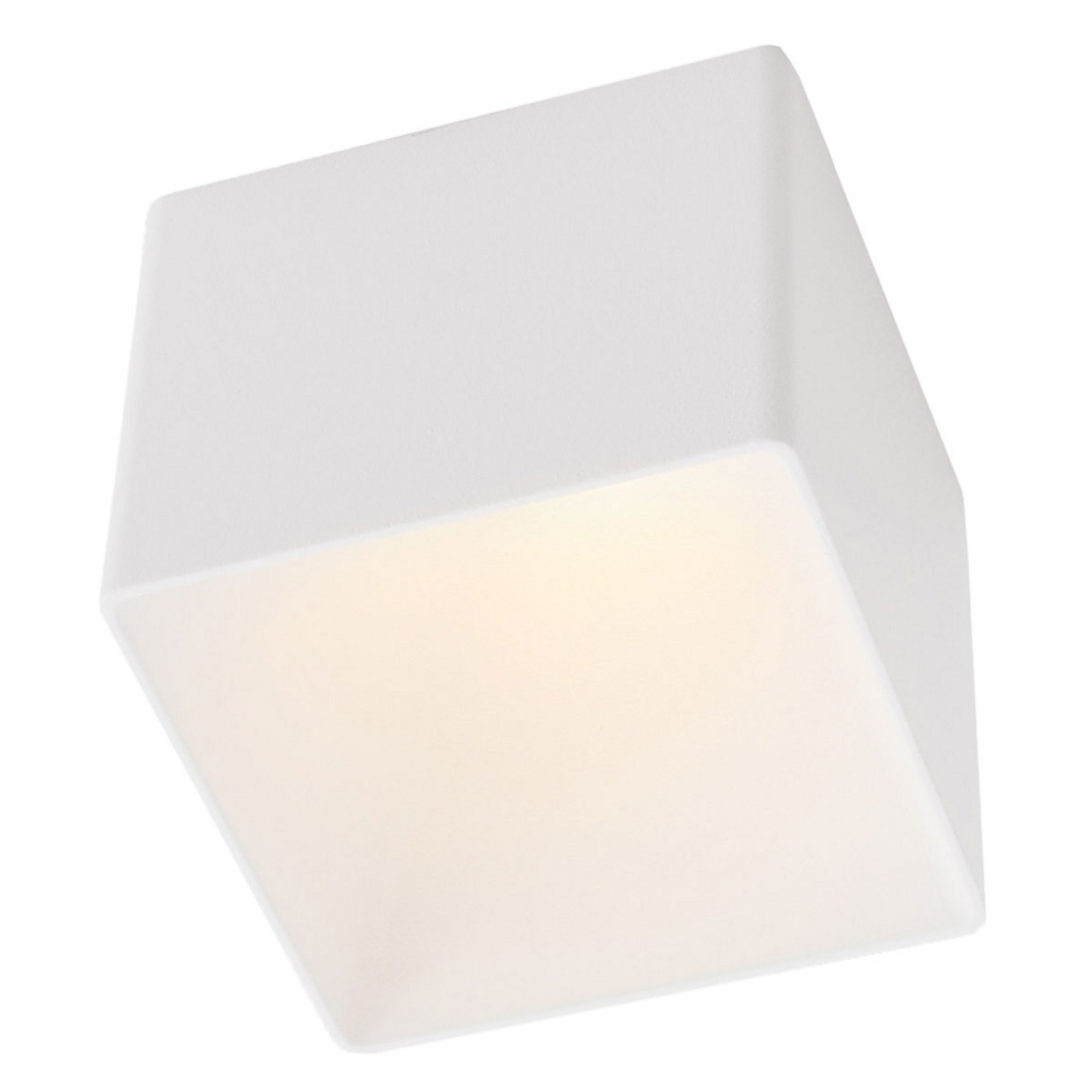 GF design Blocky Einbaulampe IP54 weiß 3.000 K