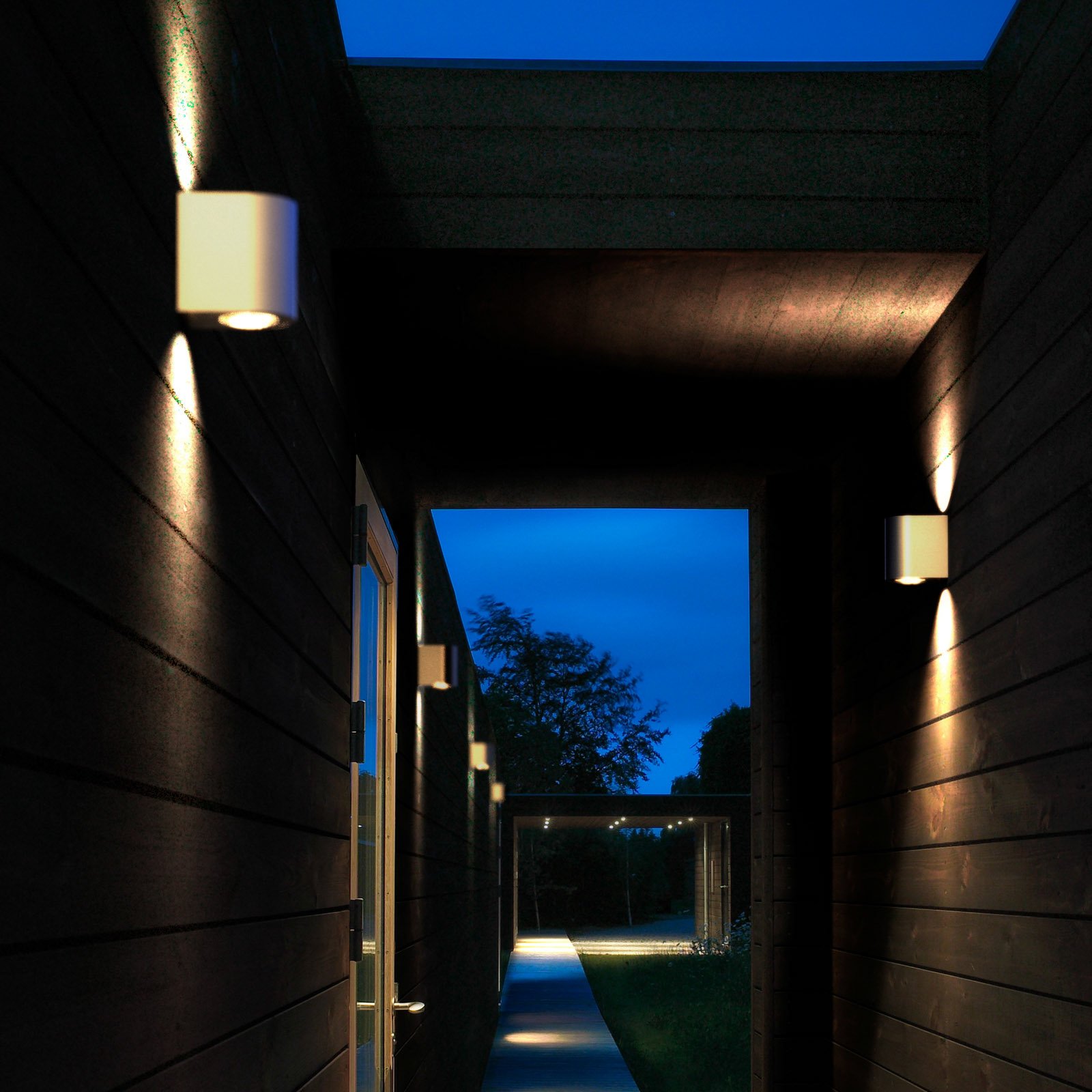 Canto 2 Aplique de Pared Brass - Nordlux