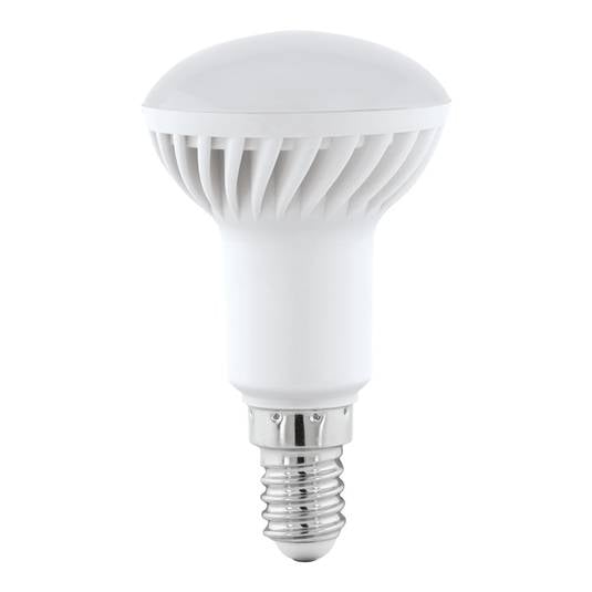 Riflettore LED E14 5W, bianco caldo, satinato