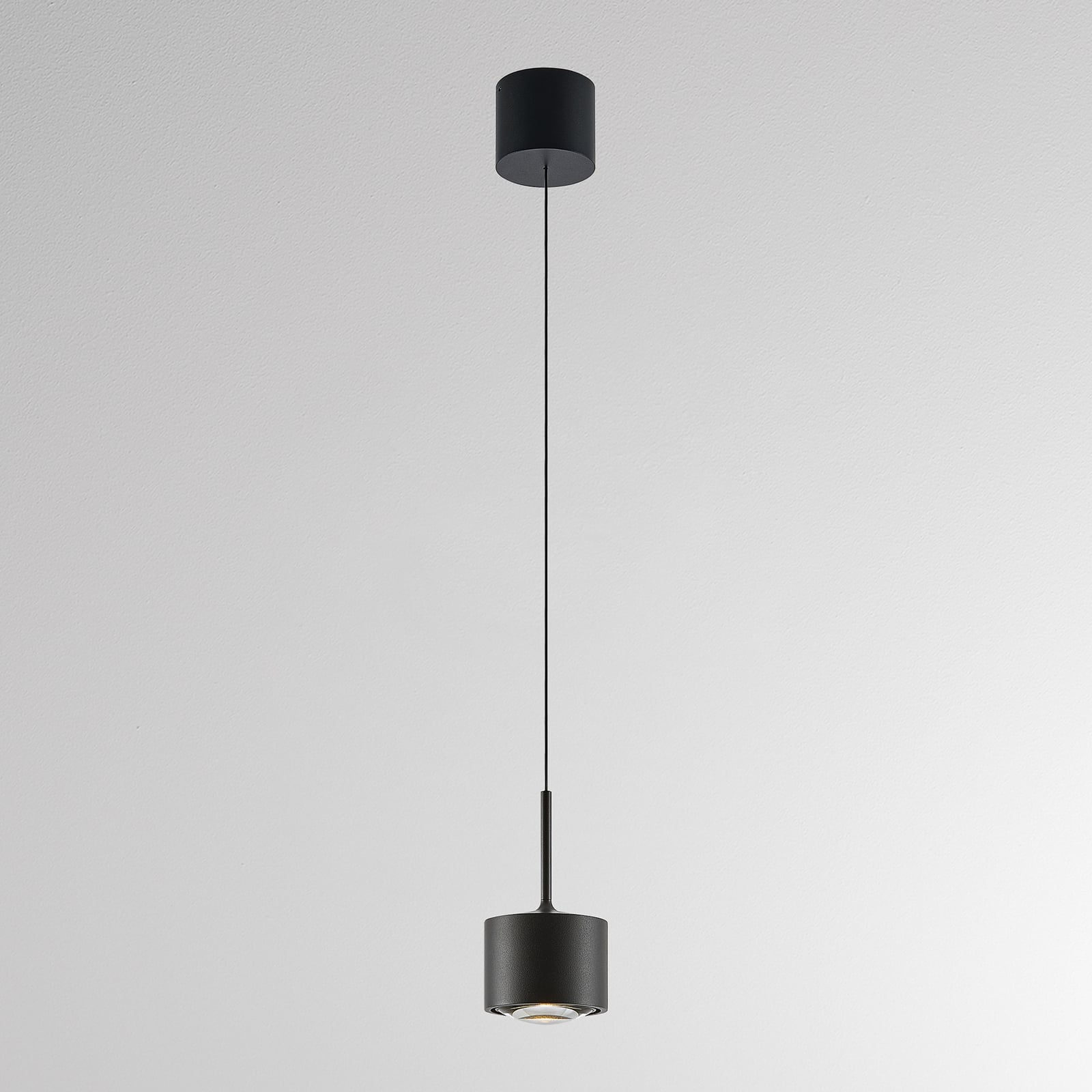 LED-riippvalgusti MAG MINI, must, Ø 9 cm, CCT, hämardatav, metall