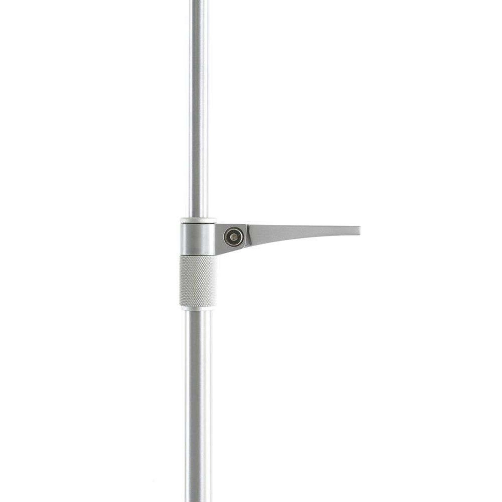 Lady Costanza Lampadaire avec Variateur Blanc/Aluminium - Luceplan