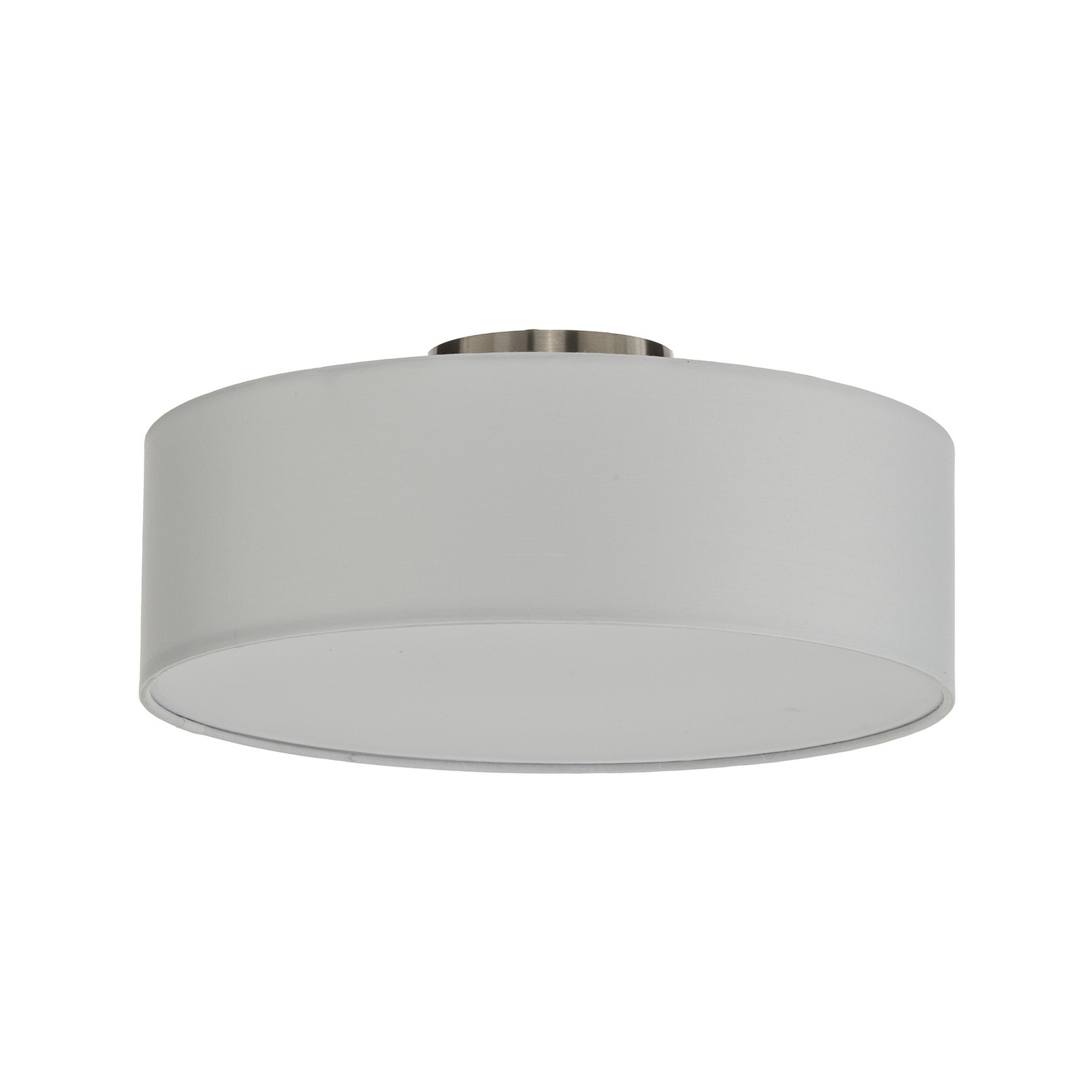 Lindby loftlampe Sebatin, Ø 40 cm, cremefarvet, stof, E27 Lindby loftlampe Sebatin, Ø 40 cm, cremefarvet, stof, E27