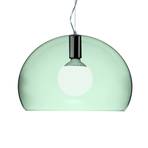 Kartell Small FL/Y LED hanging light sage green