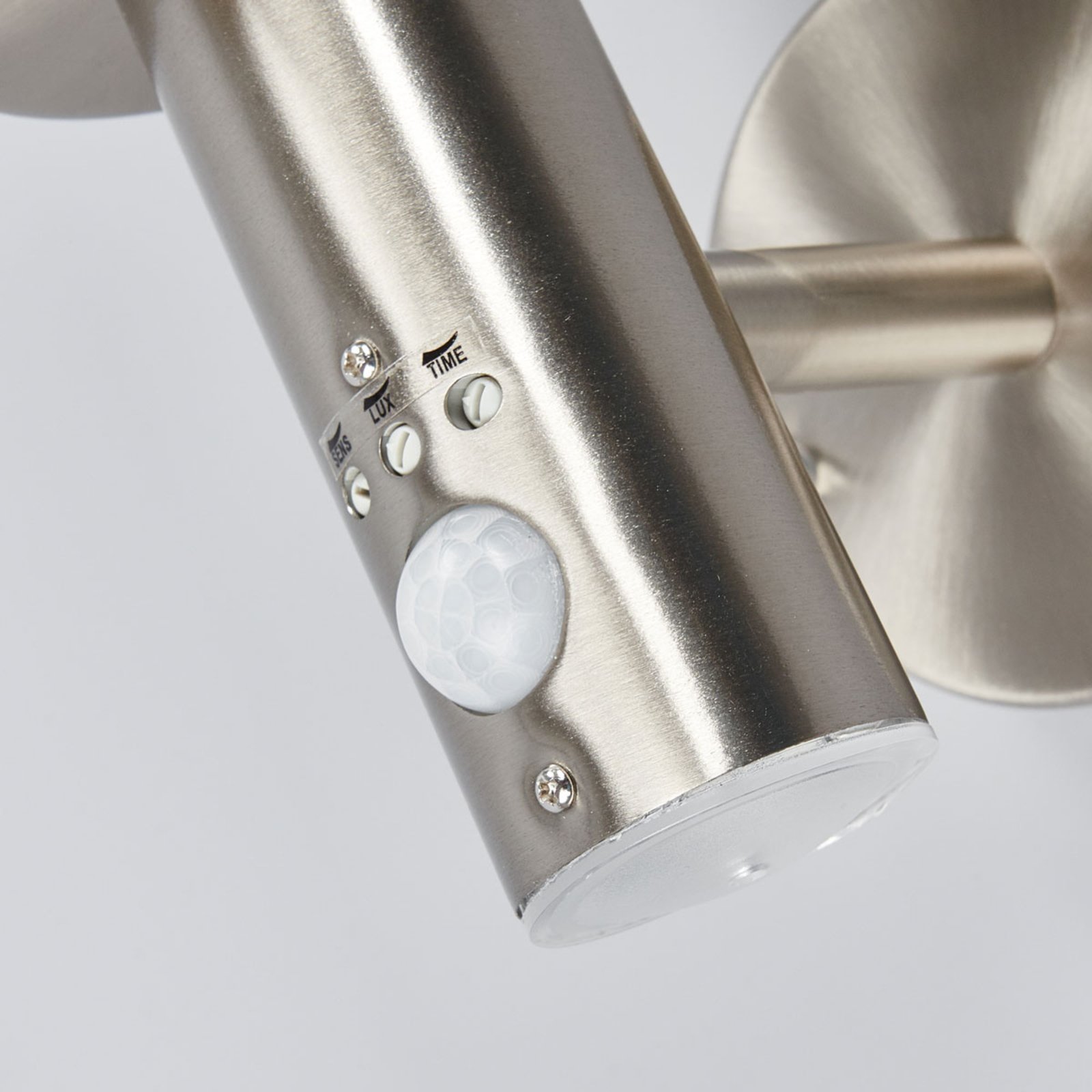 Djori Aplique de Pared Exterior w/Sensor Steel - Lindby