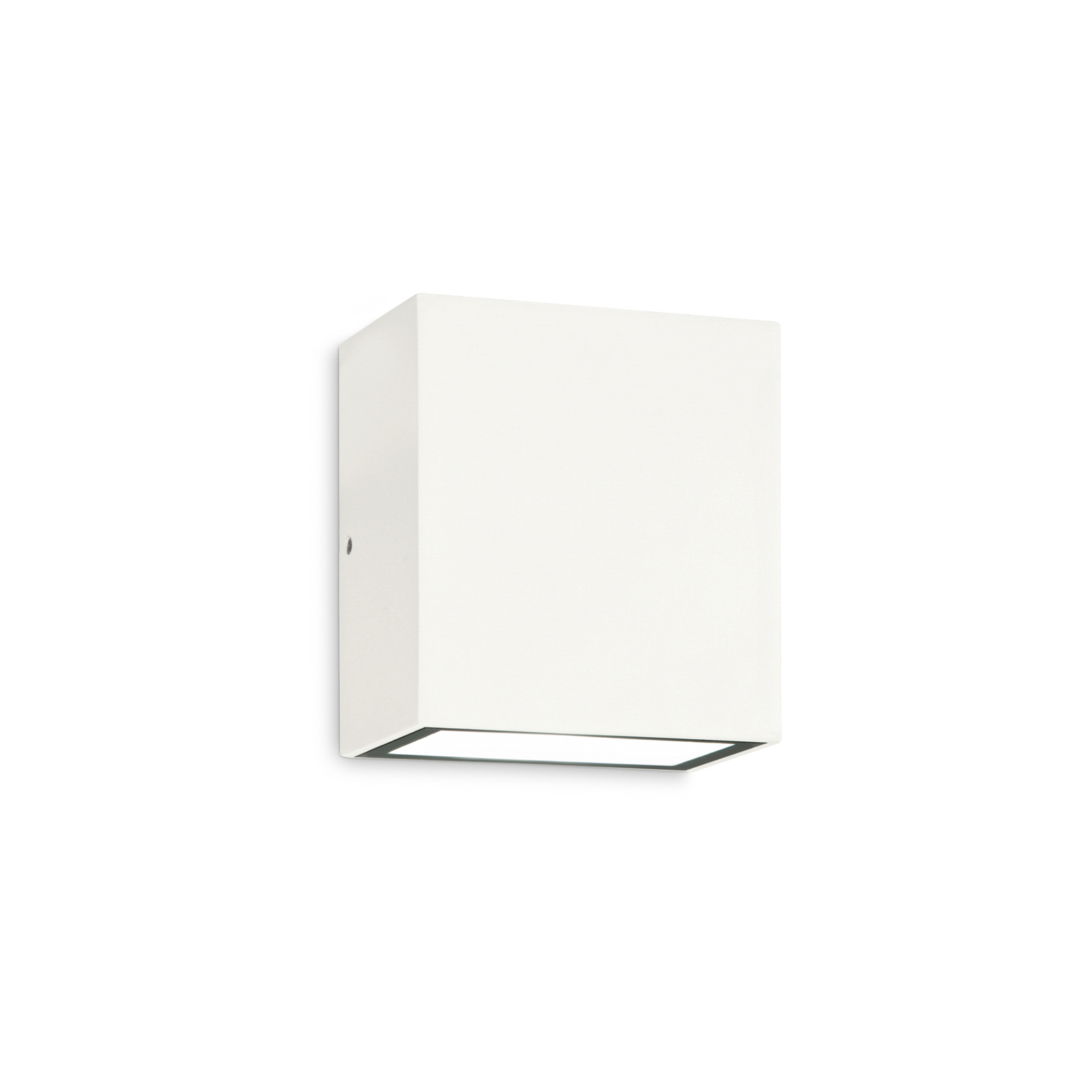 Ideal Lux Applique da esterno a LED Argo, bianco, 3.000 K, piuma d'oca