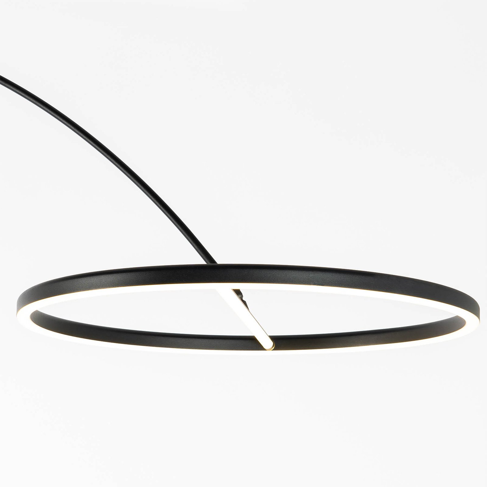 Virvera LED Lámpara de Pie Black - Lucande