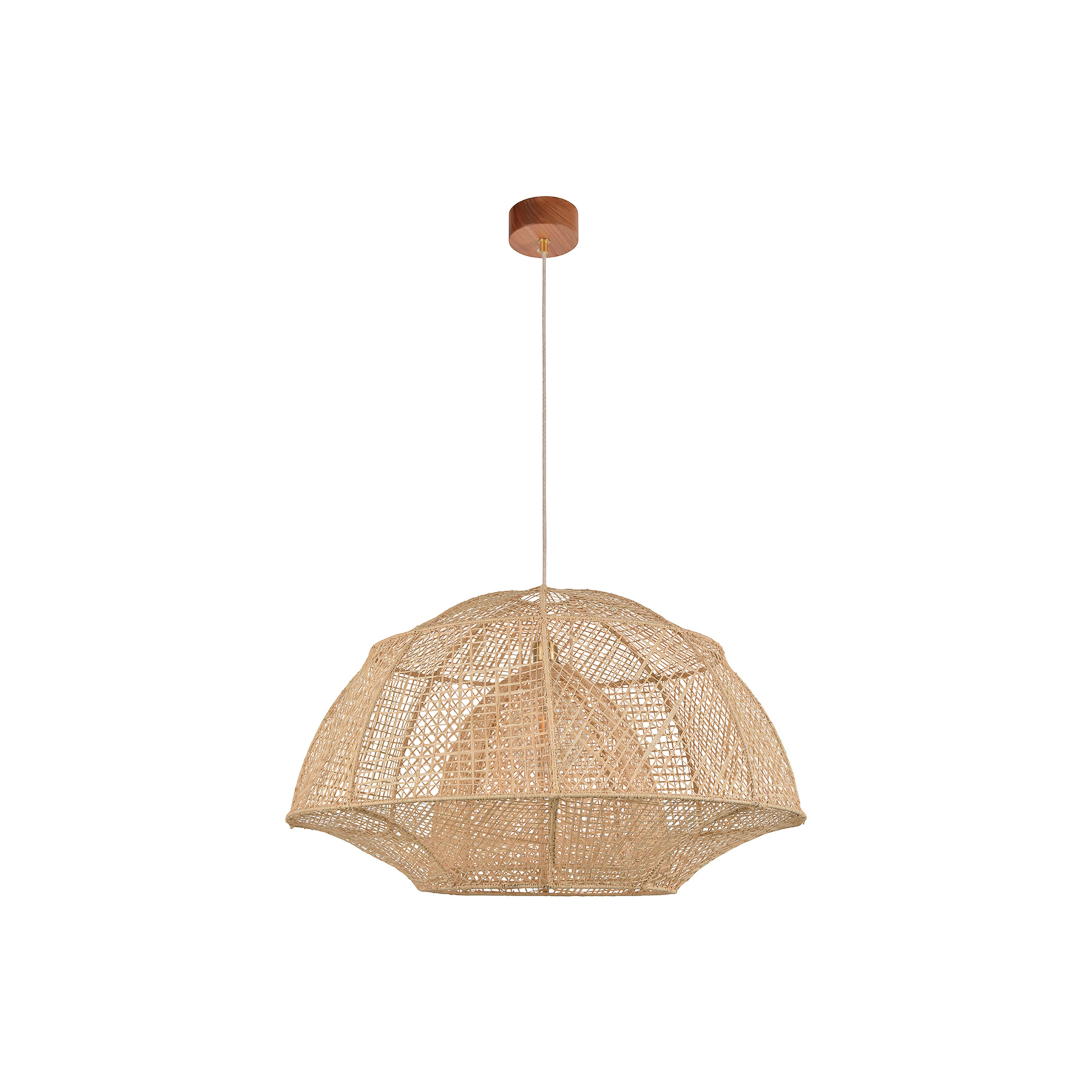 Odyssée hanglamp, palmvezel, Ø 78 cm - MARKET SET