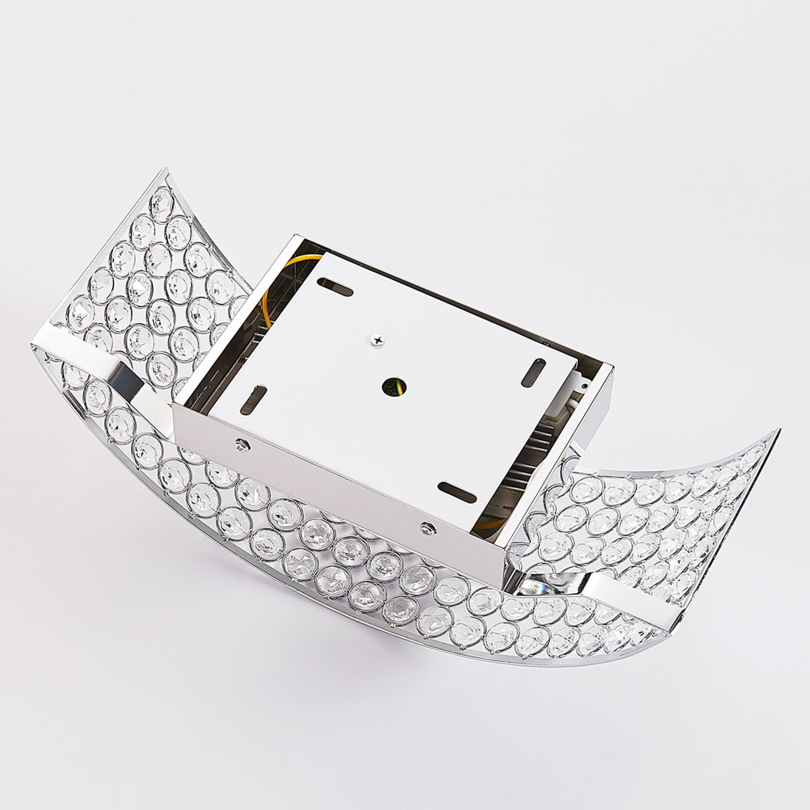 Alizee Aplique de Pared Chrome/Clear - Lucande