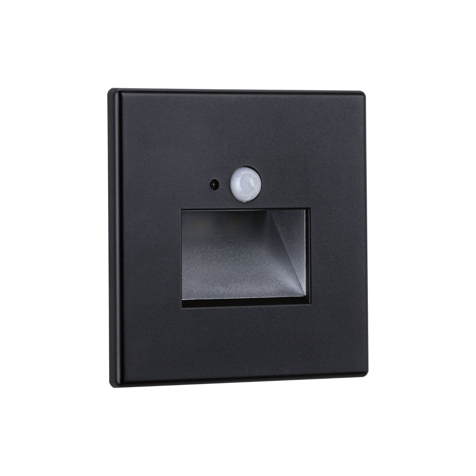 Edge Quadro LED Einbauwandlampe Square Schwarz Sensor - Paulmann