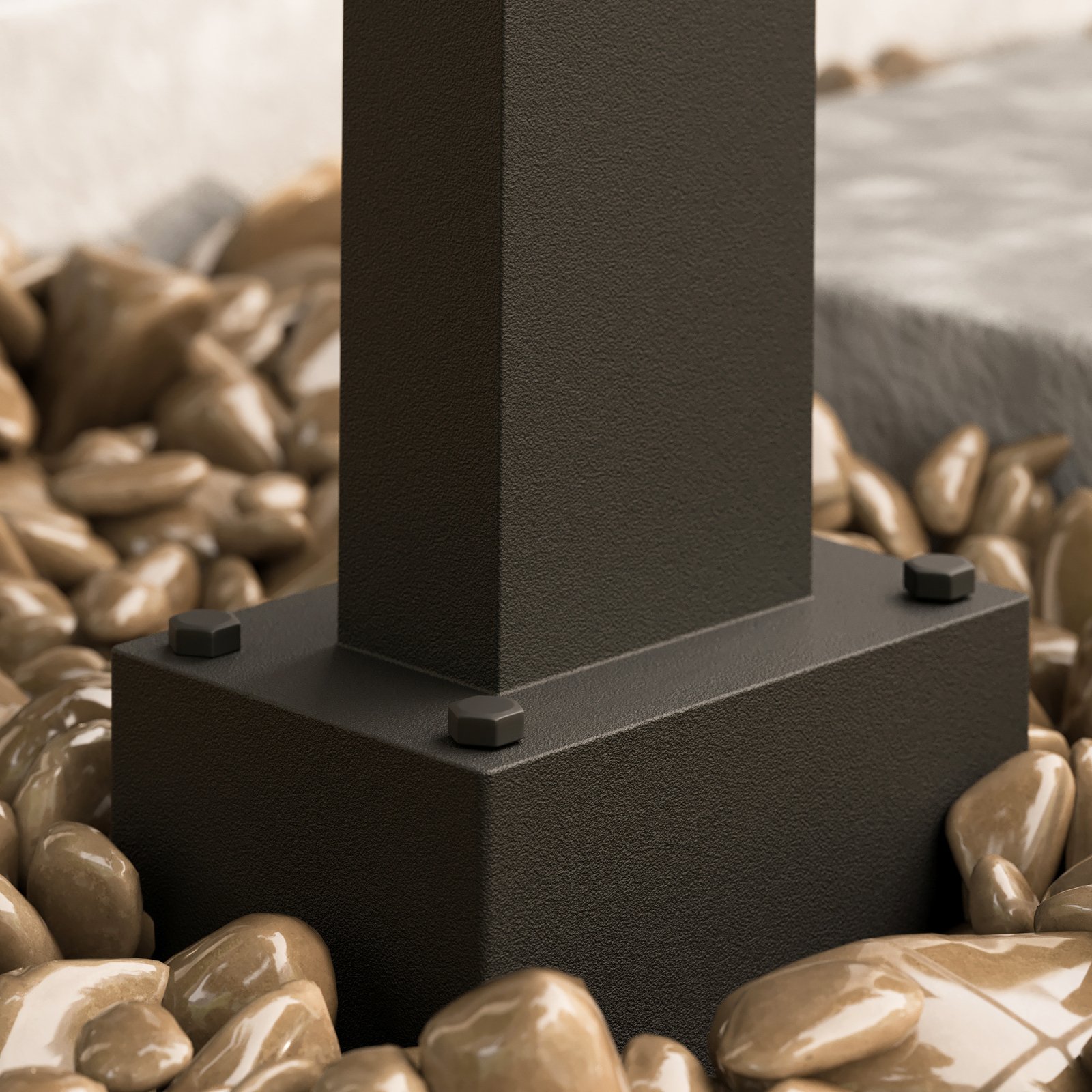 Ferda Buiten Tuinlamp w/Sensor H60 Graphite - Lucande