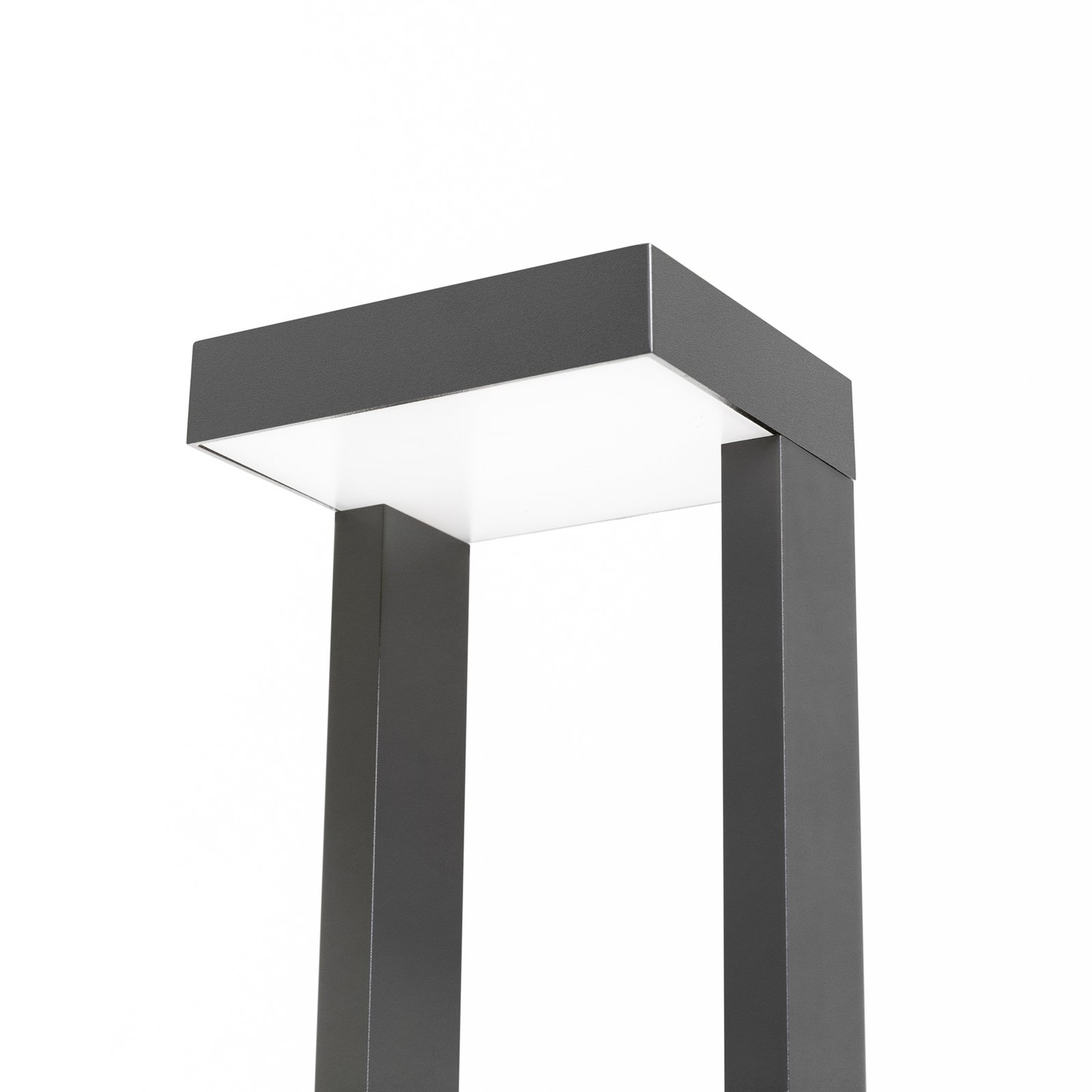 Borne lumineuse LED CMD 9050, hauteur 65 cm, anthracite, métal, IP65