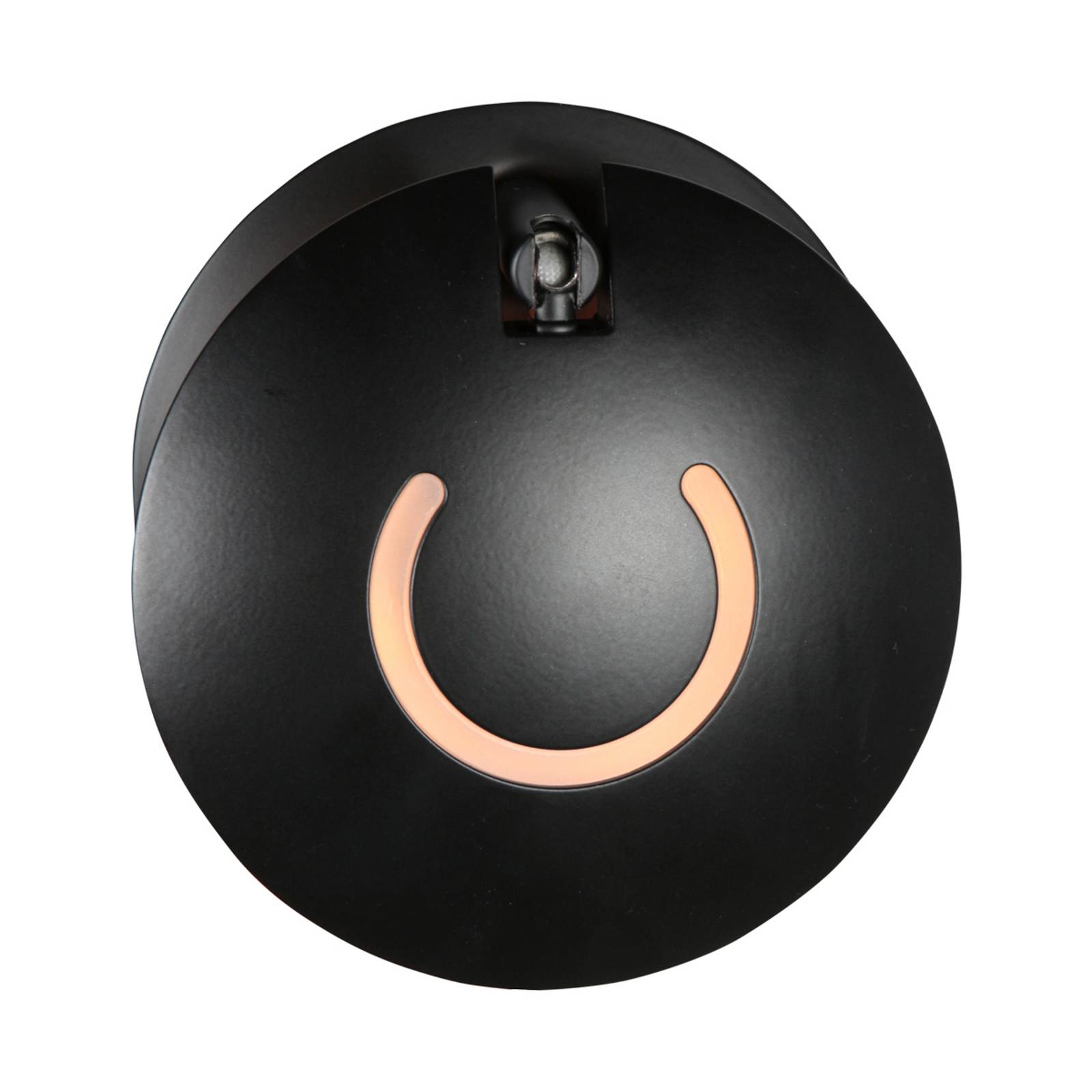 LED-Wandlampe Zenith 2, schwarz, CCT, Metall, Stecker