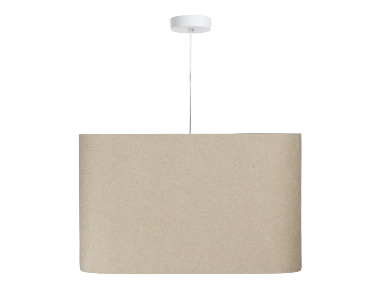 Hängeleuchte Kwadro, beige, 40 x 40 cm, Velourstoff Hängeleuchte Kwadro, beige, 40 x 40 cm, Velourstoff