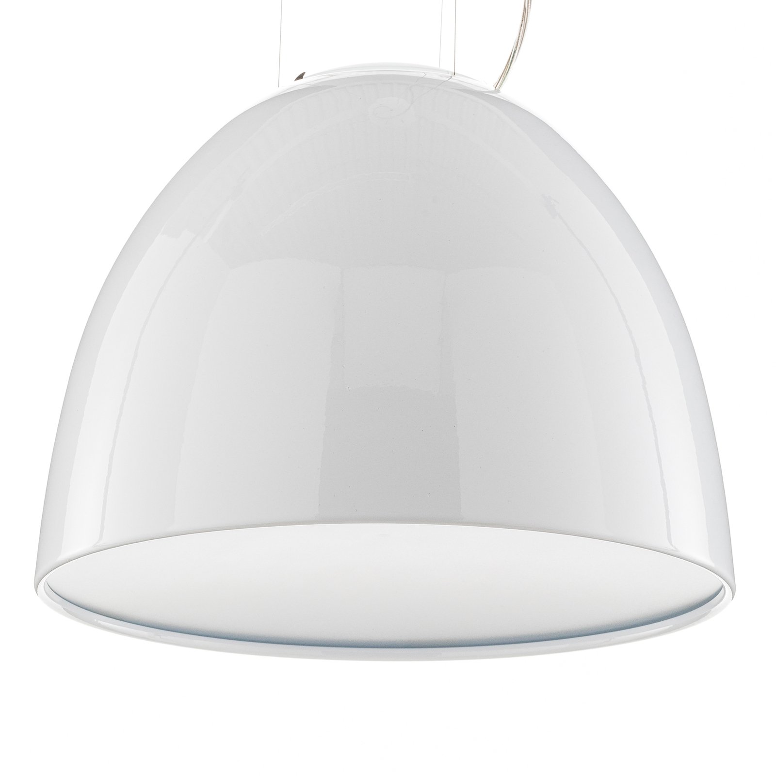 Nur Mini Gloss S Suspension Blanc - Artemide