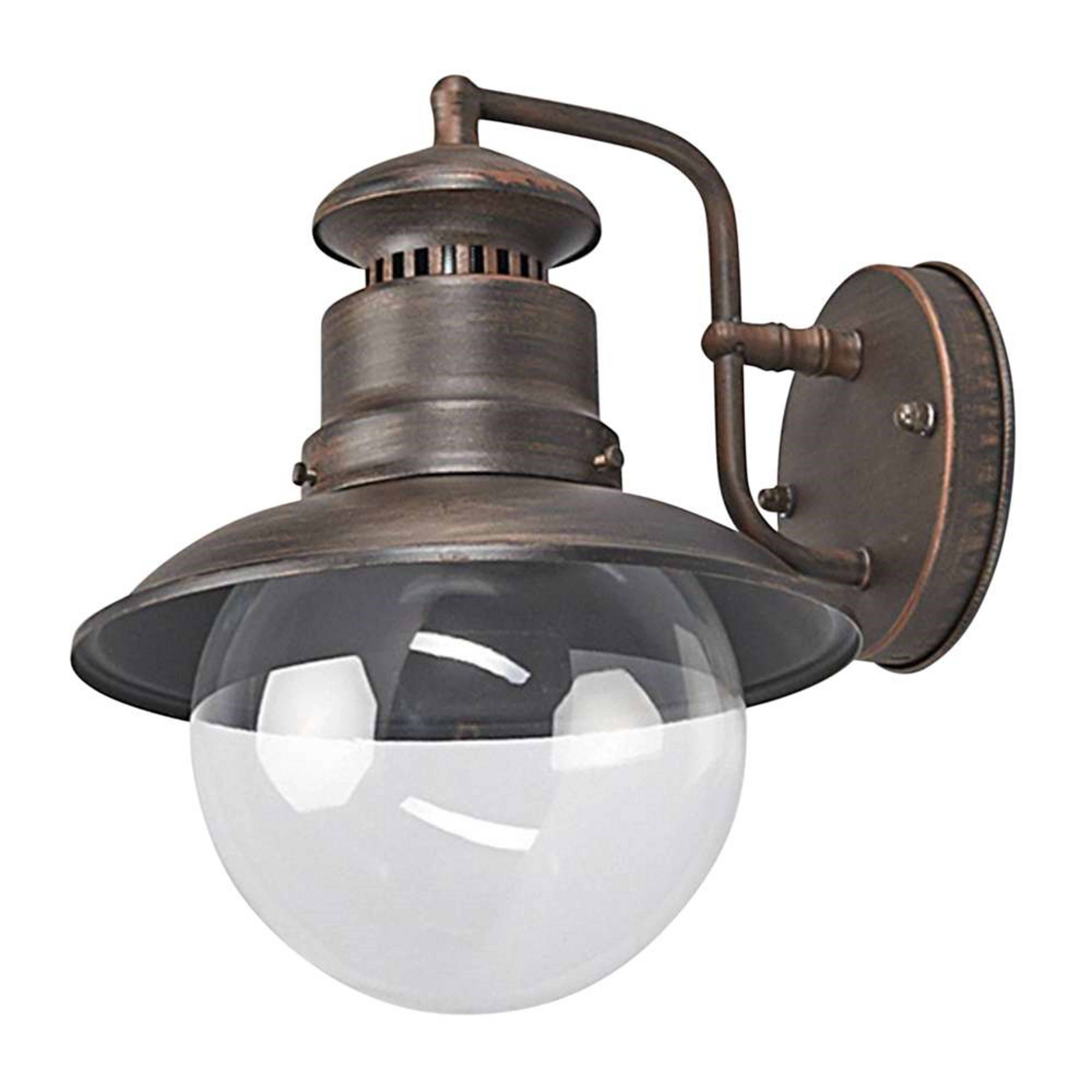 Eddie Zewnętrzna Lampa Ścienna Rust - Lindby