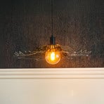 Dyberg Larsen Flora hanging light, matt black, Ø 60 cm, metal
