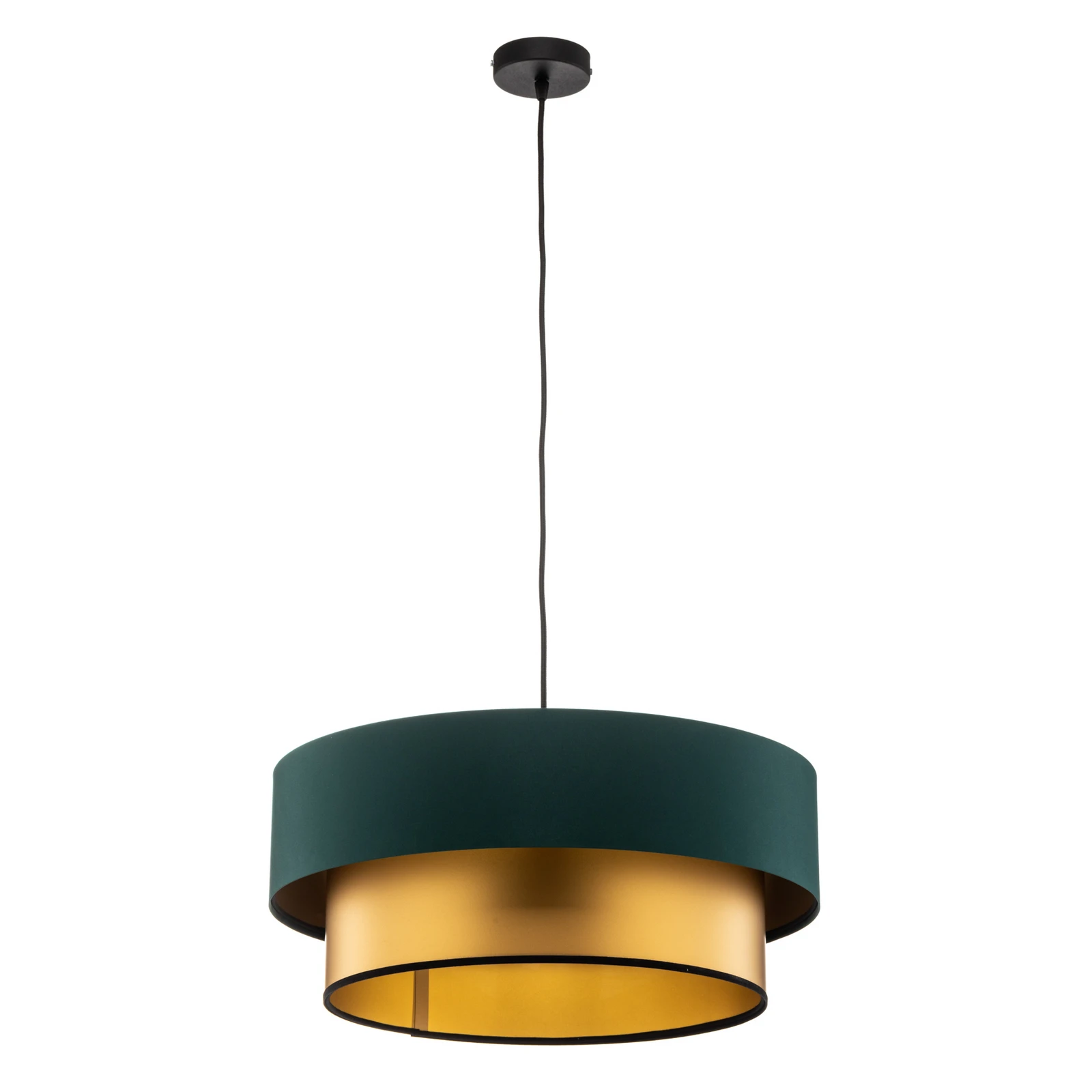 Suspension Dorina, vert/or Ø 50cm
