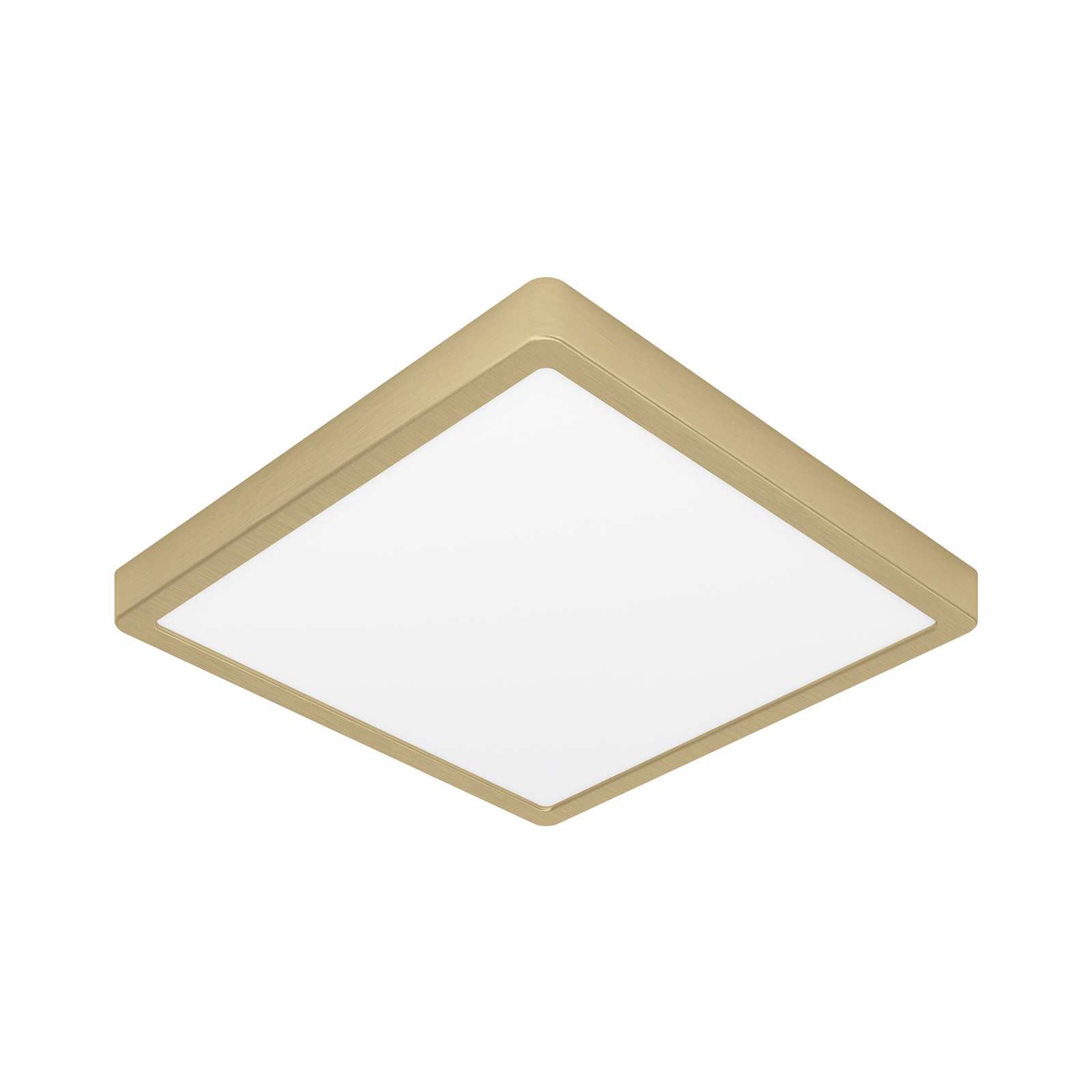 Panel natynkowy LED Fueva 5 IP20 830 mosiądz 28,5x28,5