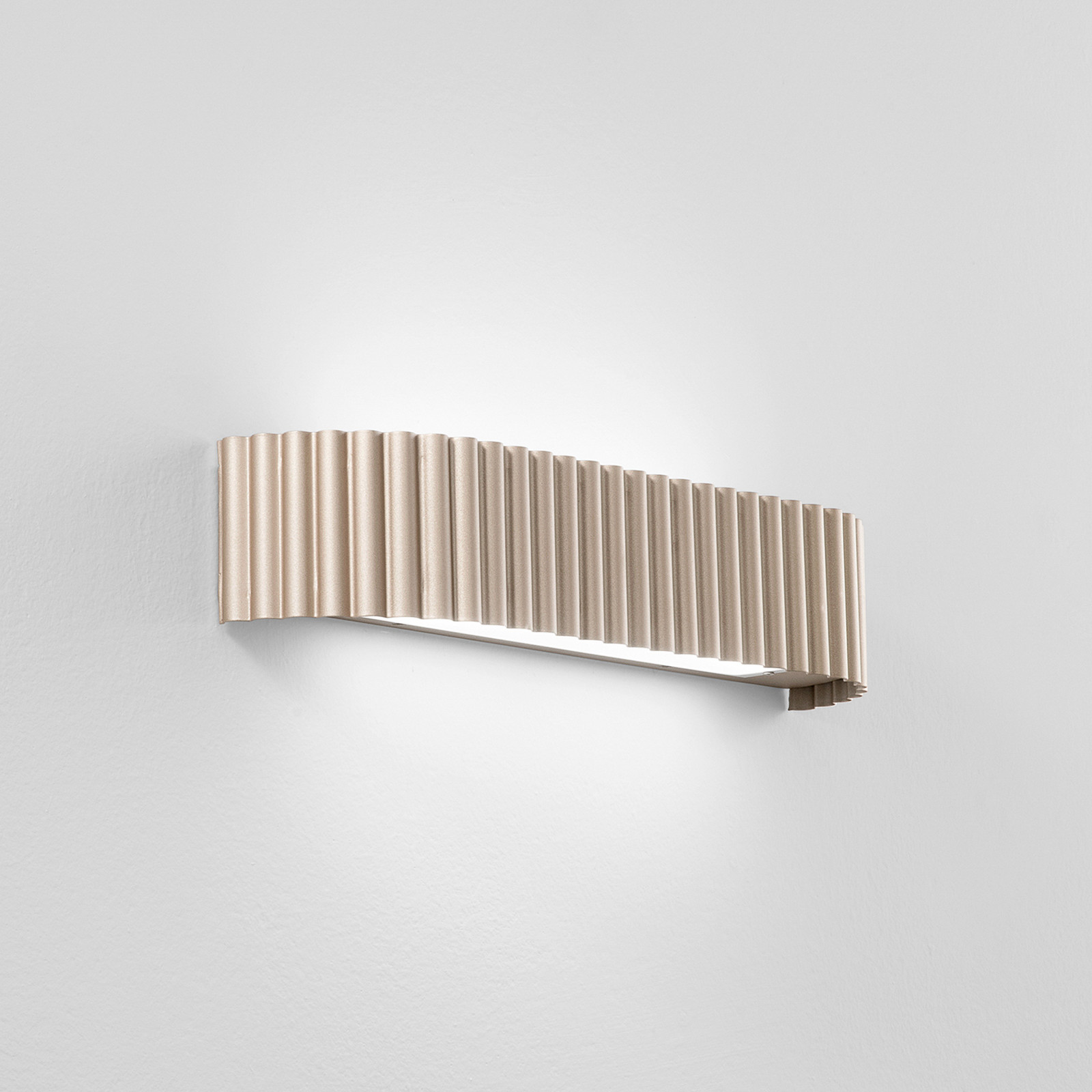 Luce Ambiente Design Aplică LED Niike culoare auriu lățime 40 cm metal CCT - Camera de zi / sufragerie - Modern