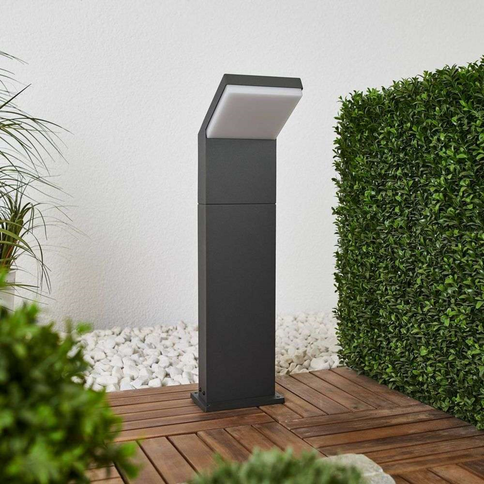 Yolena Lampă de Grădină de Exterior H60 Dark Grey/White - Arcchio