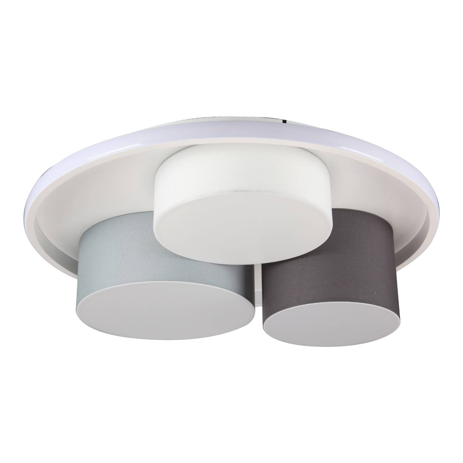 Lampa sufitowa LED Eppan, 3-punktowa, ściemniana