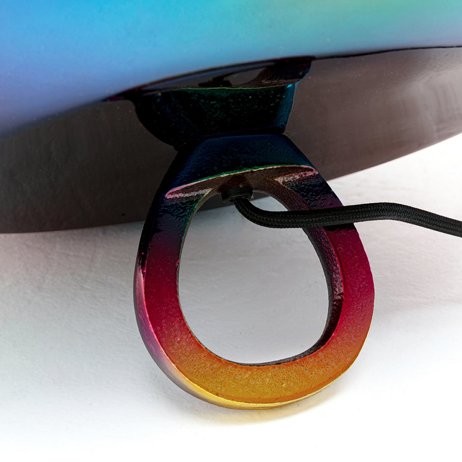 KARE vloerlamp Rainbow, Ø 51 cm, veelkleurig, staal, E27