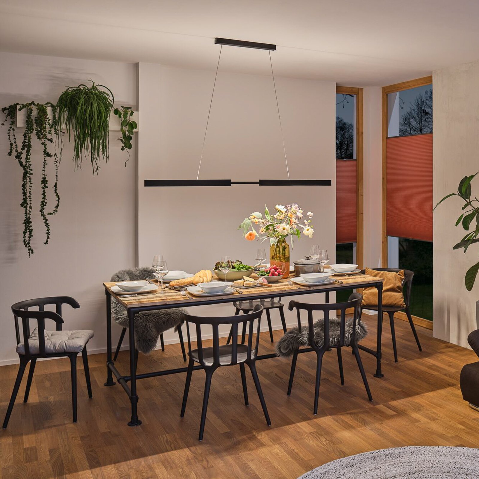 Aptare Suspension Zigbee Dim. Noir - Paulmann