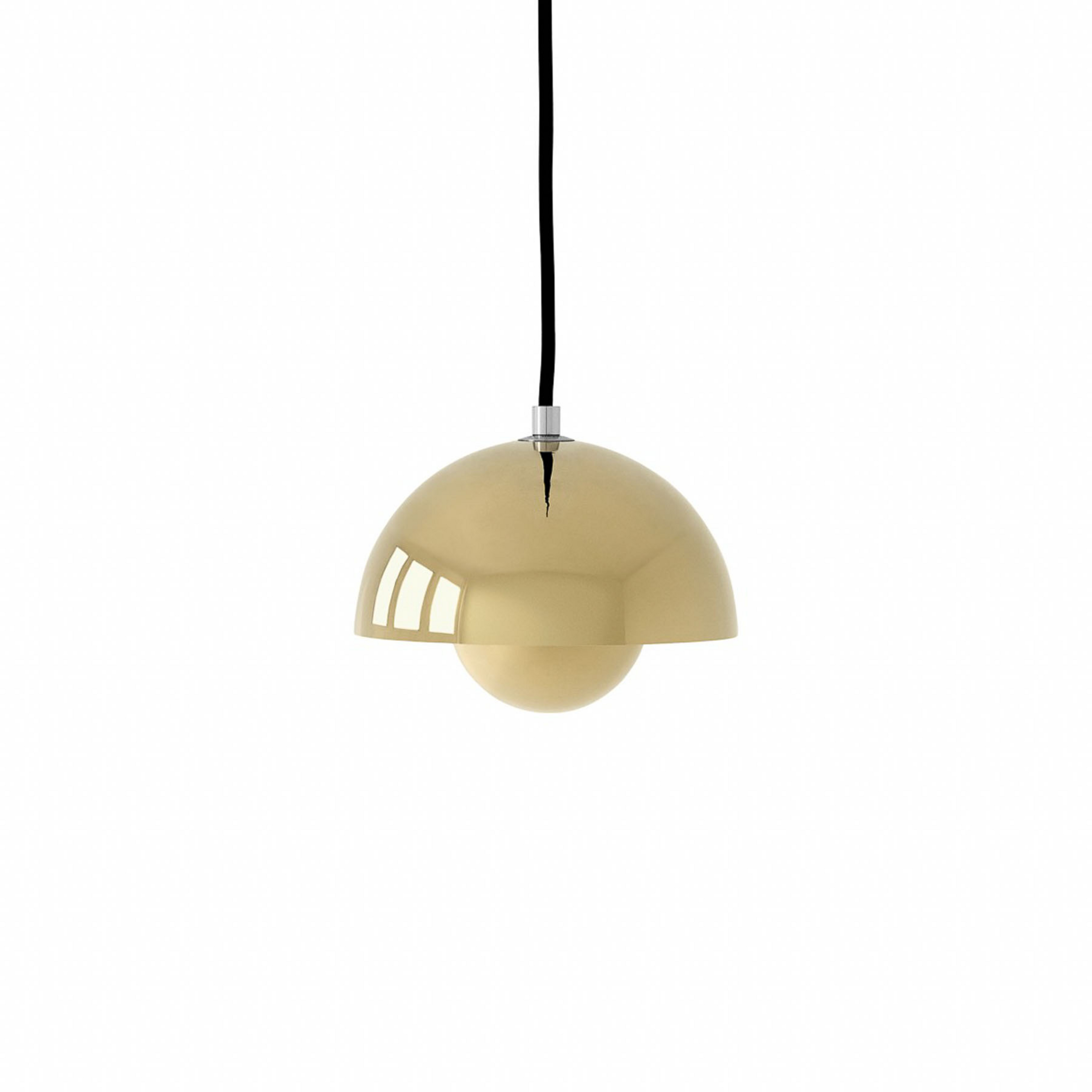 Flowerpot VP10 hanglamp, Ø 16 cm, messing - &TRADITION