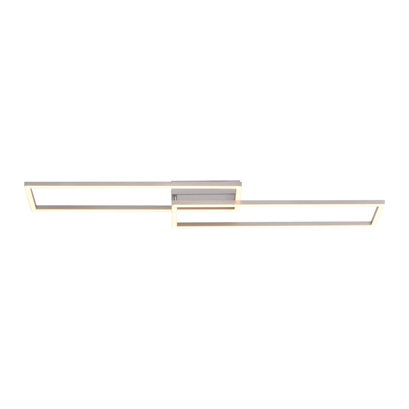 LED plafondlamp Iven, dimbaar, staal, 92,4 x 22 cm
