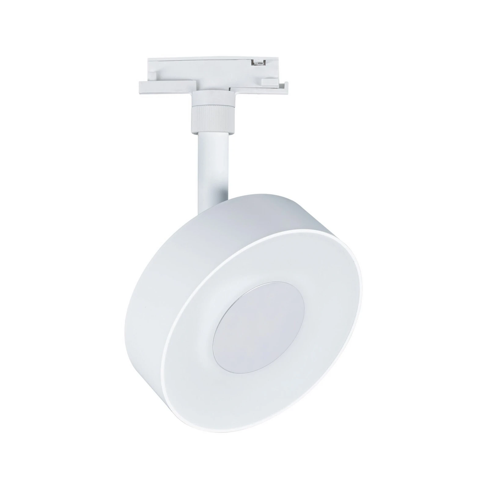 Paulmann URail LED-spot Circle, mat wit, CCT, dimbaar