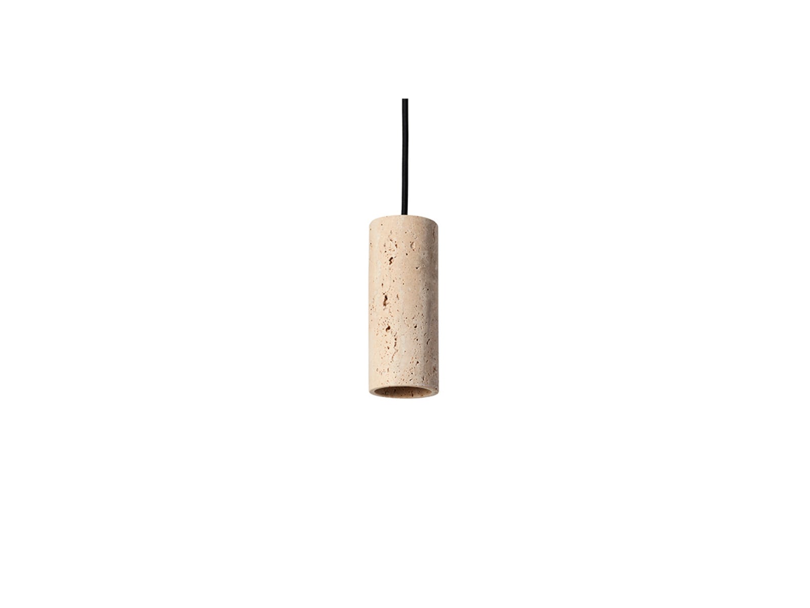 Core Spot Pendel Creme Travertine - Made By Hand - Spisestue - Marmor