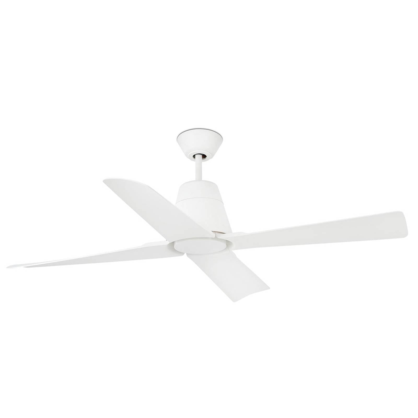 Faro Barcelona - TYPHOON Deckenventilator weiß mit Gleichstrommotor ohne Licht