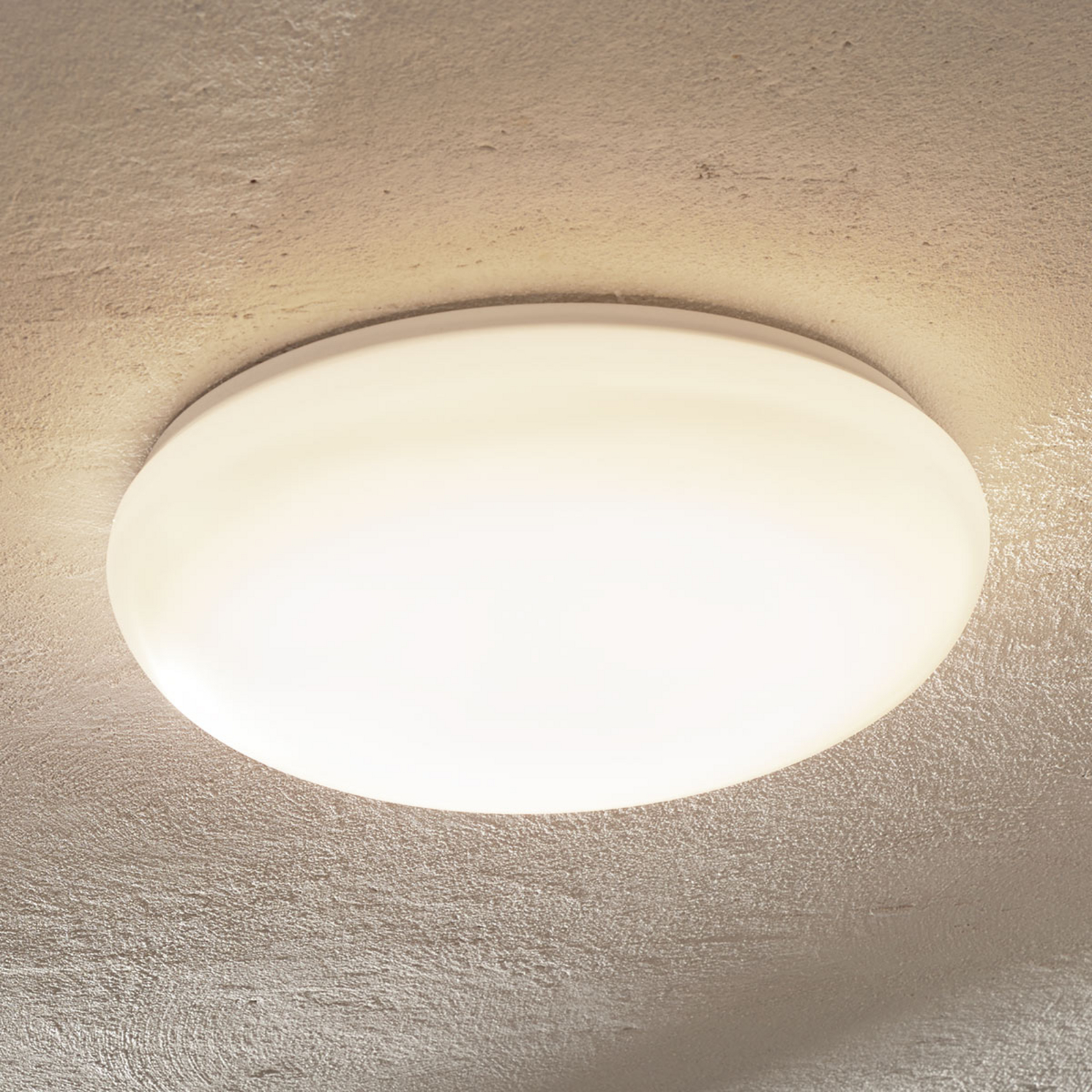 Ledino Altona LED ceiling light Ø 33,7 cm 1.450 lm 3,000K, for Hallway, PMMA, metal, 18 W, energy efficiency: A+, H: 8 cm