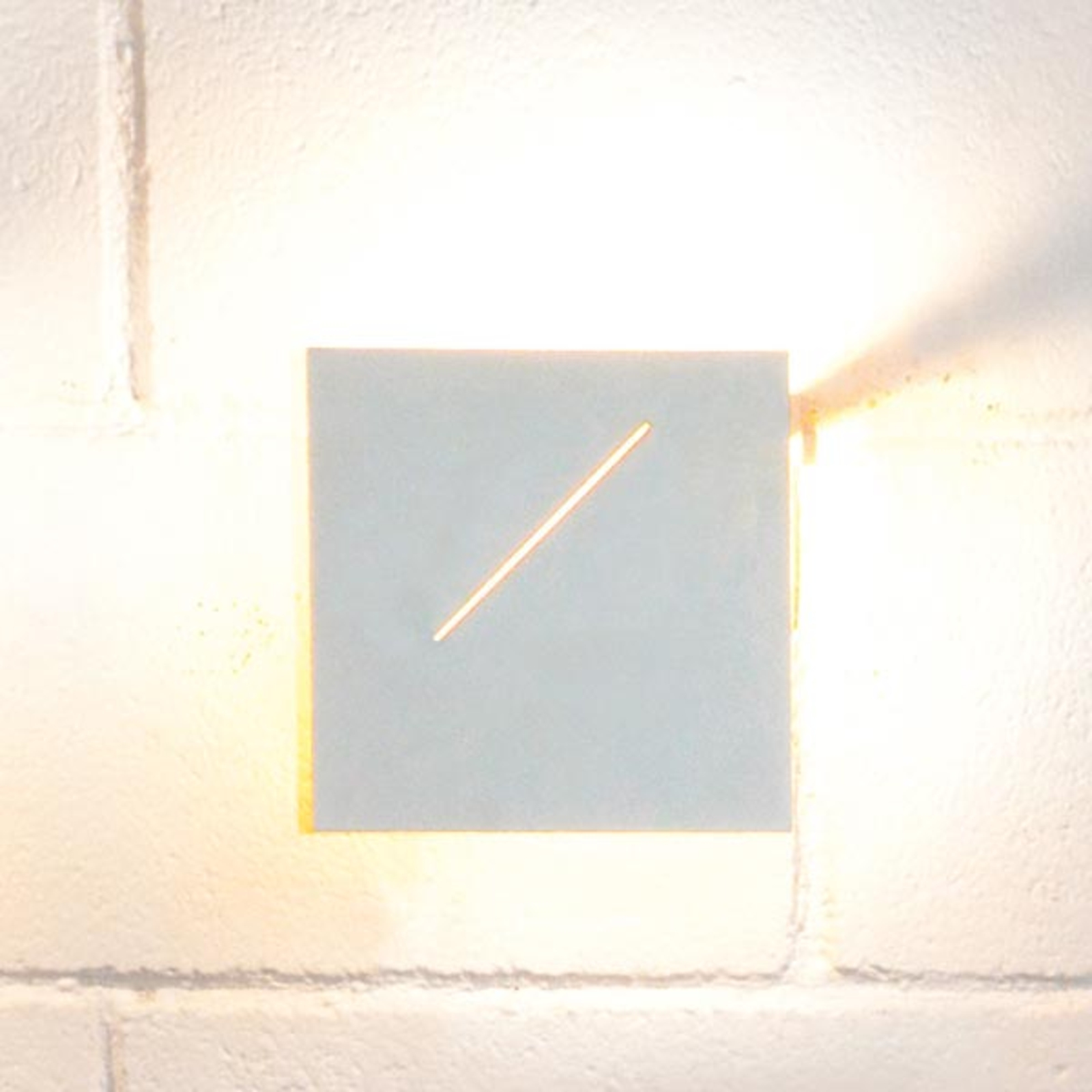 Lámpara de pared LED de diseño Des.agn, blanco