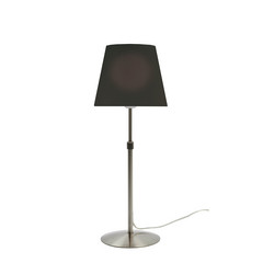 Aluminor Store lampada da tavolo, alluminio/nero