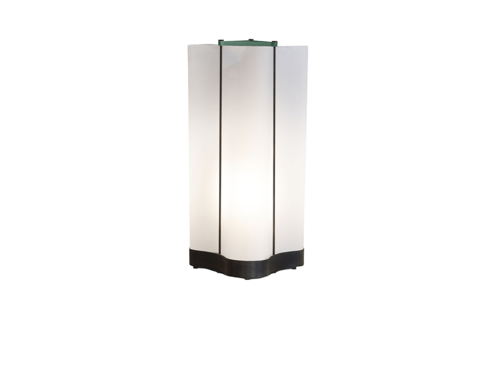 Lampe Cabanon Candeeiro de Mesa Gun Metal/Green - Nemo Lighting