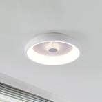 Светодиодна лампа за таван Vertigo, CCT, Ø 46,5 cm, бяла