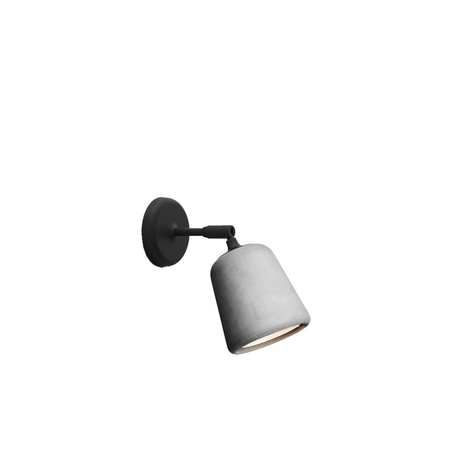 Material Zidna lampa Light Siva Concrete - New Works