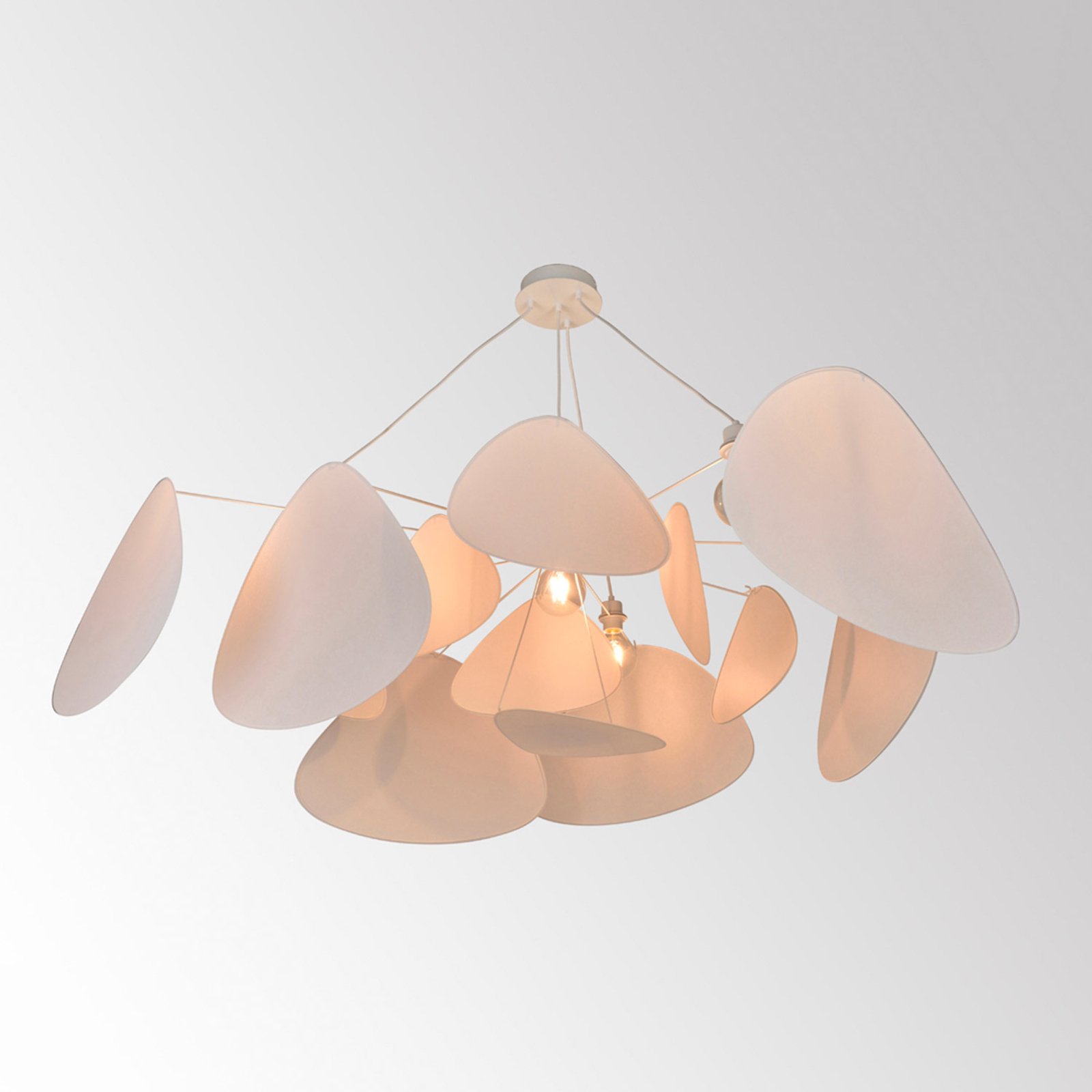 Screen XXL Hängelampe, 90 cm, weiß, Papier - MARKET SET Screen XXL Hängelampe, 90 cm, weiß, Papier - MARKET SET