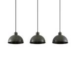 Jorek 3 Lustră Pendul Dark Grey - Lindby