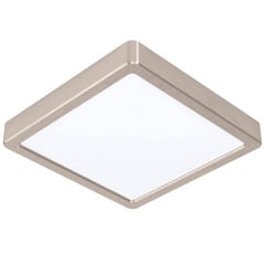 EGLO connect Fueva-Z stropní svítidlo 21x21cm nikl