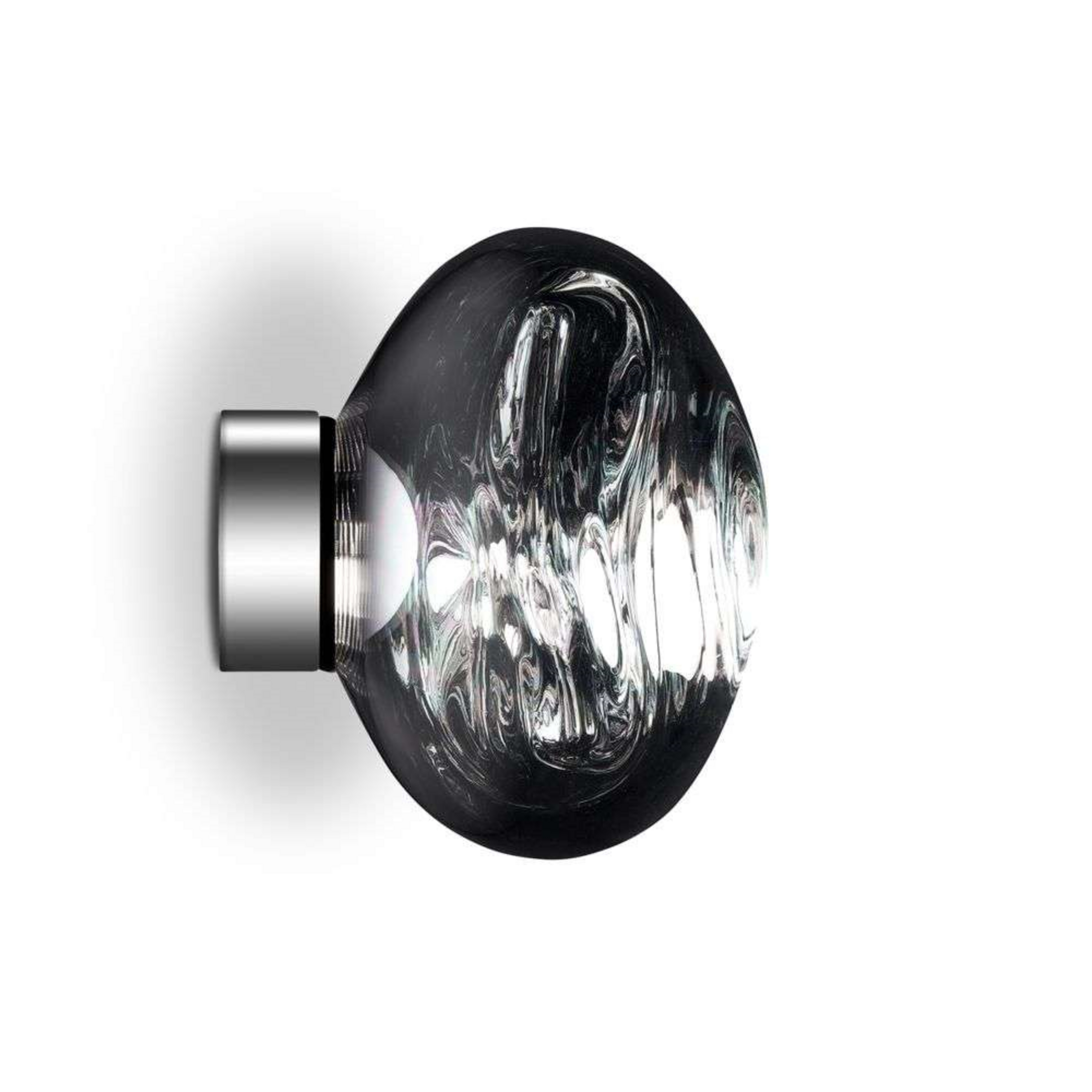 Melt Surface LED Applique Murale Mini Chrome - Tom Dixon