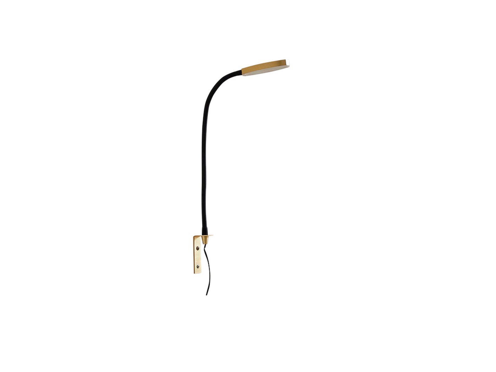 Flexola Round LED Aplique de Pared Gold - Lindby